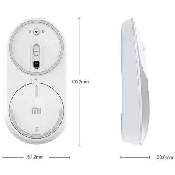 Mouse Xiaomi Mi Portable Silver 15870 - Albagame