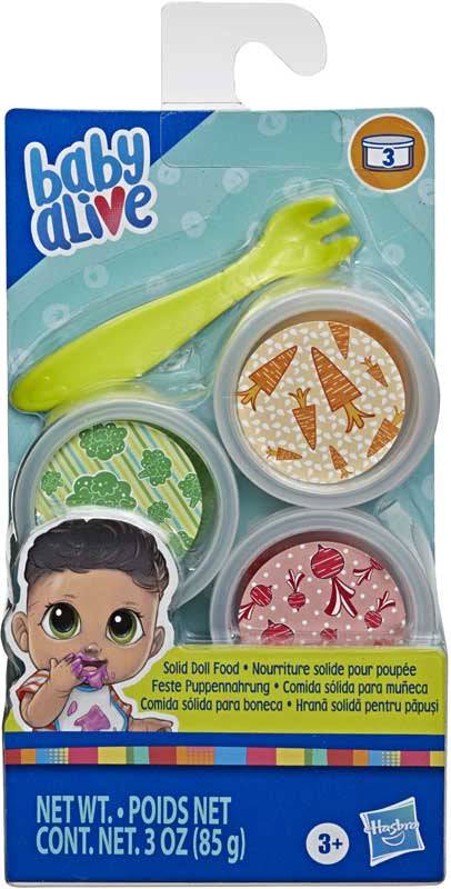 Set Baby Alive Solid Doll Food - Albagame