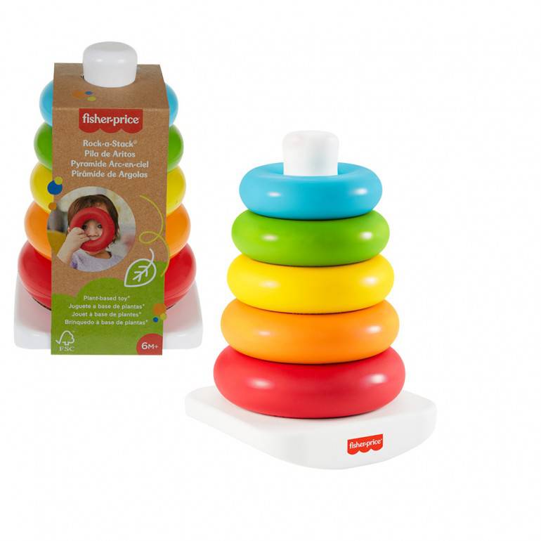 Fisher Price Eco Rock-A-Stack - Albagame