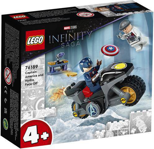 Lego Marvel Super Heroes The Infinity Saga Captain America and Hydra Face-Off 76189 - Albagame