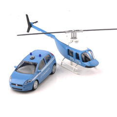 Vehicle Mondo Motors Security Italy Helicopter/Car Fiat 50 1:43 - Albagame