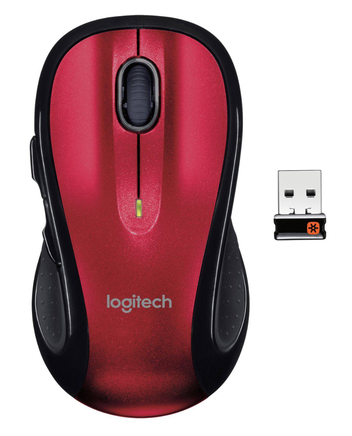 Mouse Logitech M510 Wireless Lazer Red - Albagame