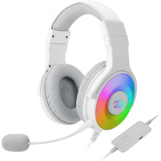 Headset Redragon Pandora H350W RGB White - Albagame