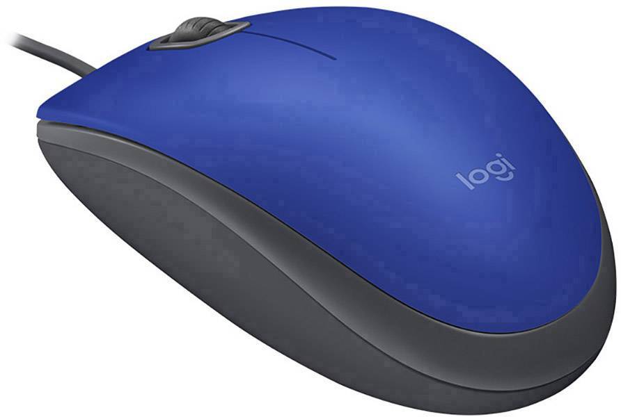 Mouse Logitech M110 Silent Optical Top Blue - Albagame