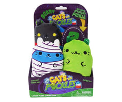 Plush Cats vs. Pickles Themed Swimmy 4 Pack - Albagame