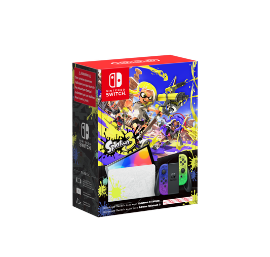 Console Nintendo Switch Oled Splatoon 3 Edition G/R - Albagame
