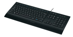 Logitech K280e keyboard for Business  Wired USB Black 920-005214 - Albagame