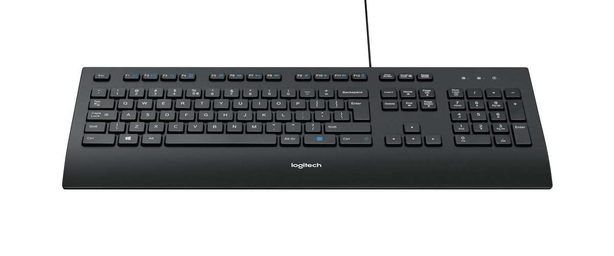 Logitech K280e keyboard for Business  Wired USB Black 920-005214 - Albagame