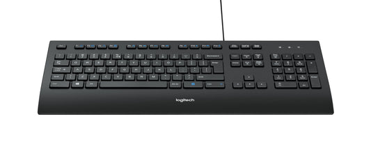 Logitech K280e keyboard for Business  Wired USB Black 920-005214 - Albagame