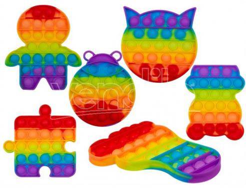 Fidget Pop Toy Rainbow - Albagame
