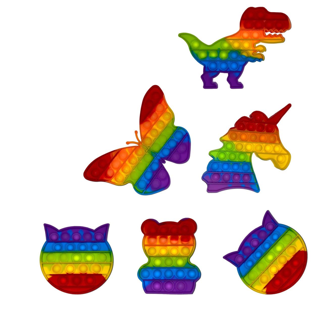 Fidget Pop Toy Rainbow II - Albagame
