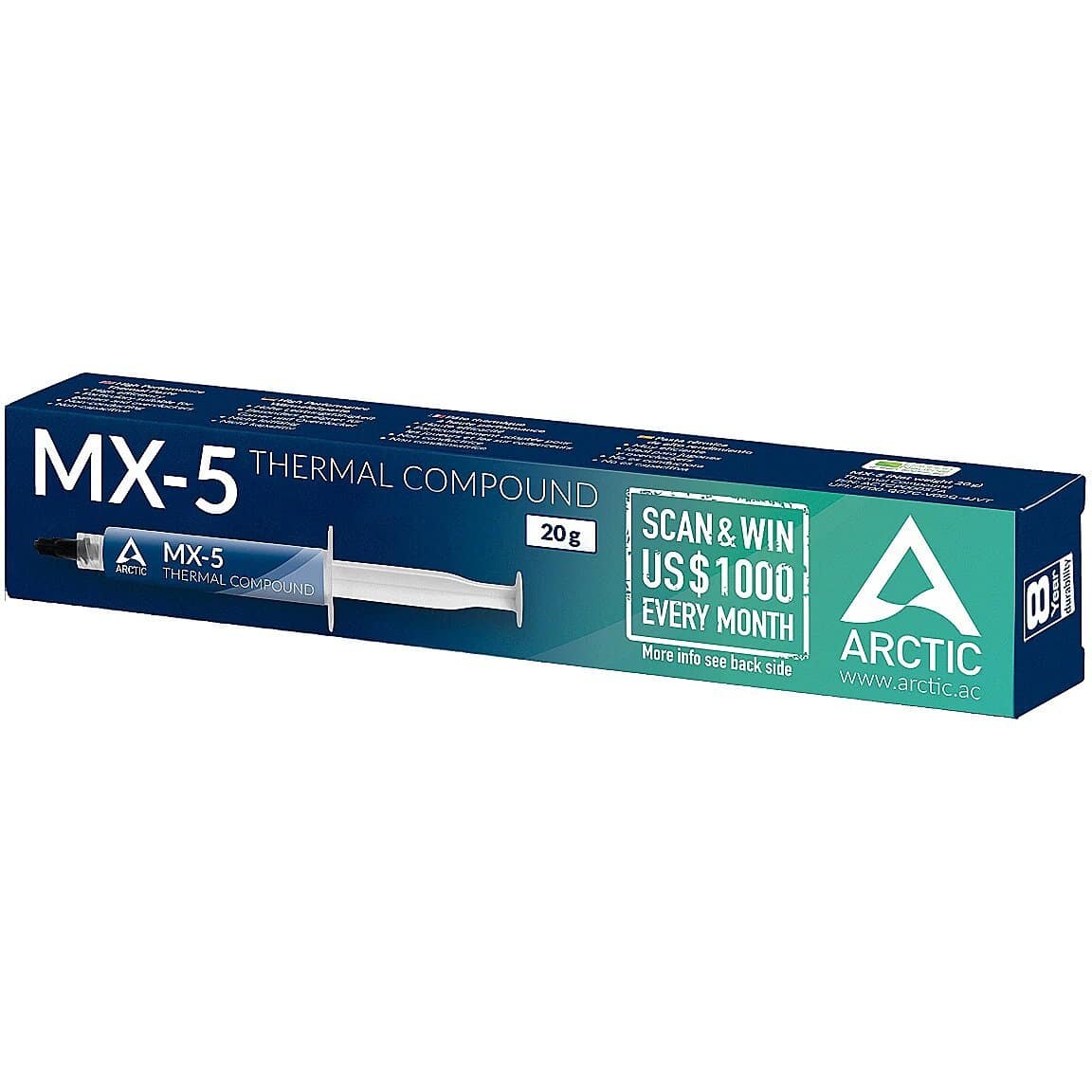 Thermal Paste Arctic MX-5 20g - High Performance Thermal Compound - Albagame