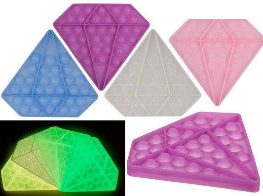 Fidget Pop Toy Fidget Fluorescent Diamonds - Albagame
