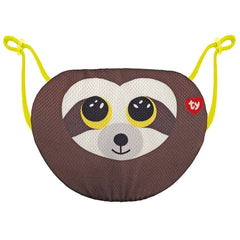 Plush Ty Mask Dangler Brown Sloth 12cm - Albagame
