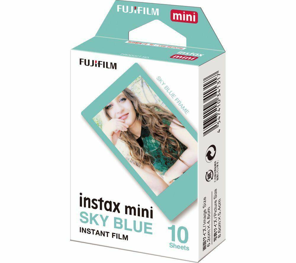 Colorfilm Instax Mini Sky Blue Frame(10/Pk) - Albagame