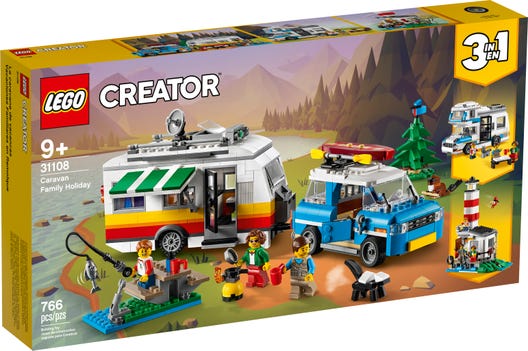 Lego Creator Holiday Caravan Trailer 31108 - Albagame