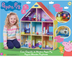 Set Peppa Pig Wooden Playhouse - Albagame