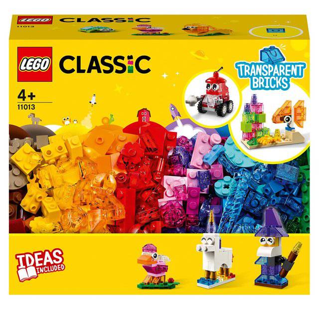 Lego Classic Creative Transparent Bricks 11013 - Albagame