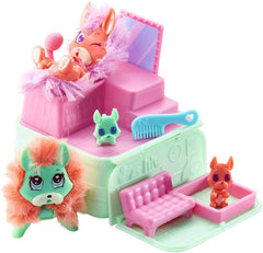 Figure Little Live Pets Scruff Surprise Vet Resque! Family Groom Set - Albagame