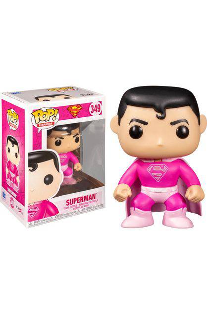 Figure Funko Pop! Bobble Heroes 349: BC Awareness-Superman - Albagame