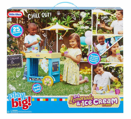 Little Tikes 2in1 Lemonade & Ice Cream Stand - Albagame