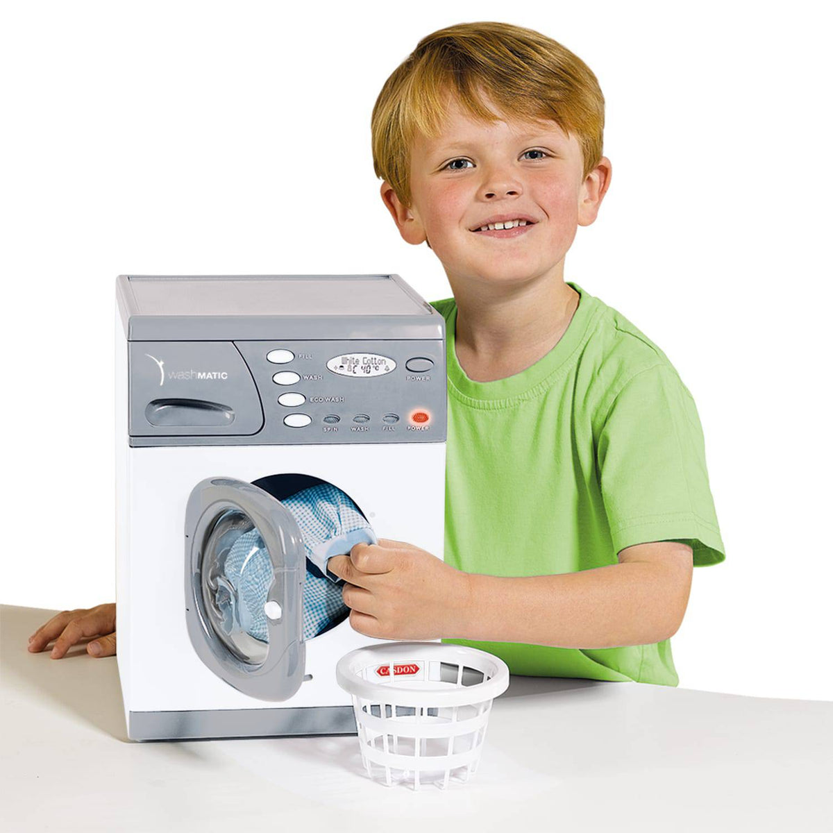 Little Helper Eletronic Washer White - Albagame