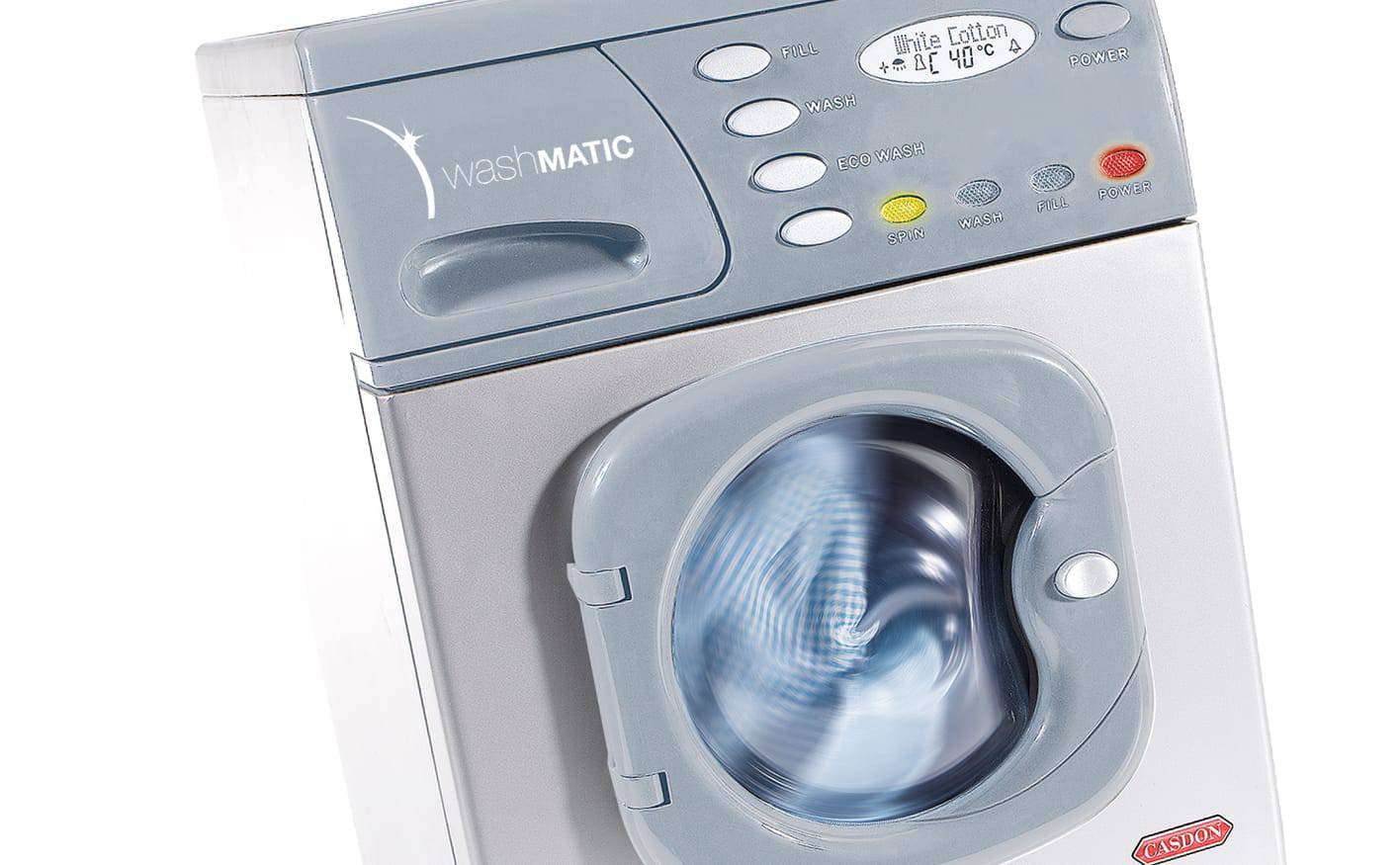 Little Helper Eletronic Washer White - Albagame