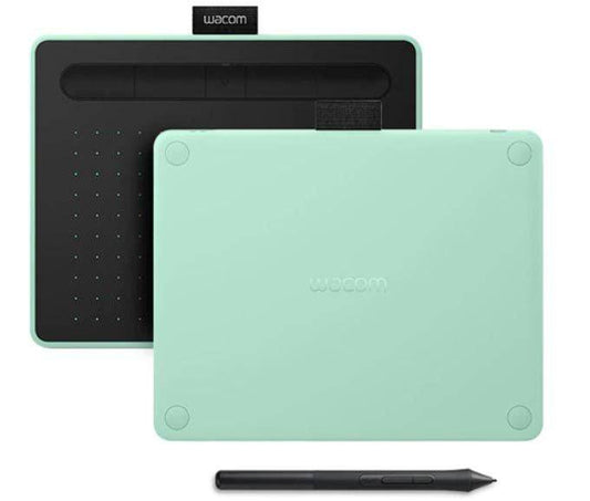 Wacom Intuos Bluetooth Graphics Tablet Small Pistachio - Albagame