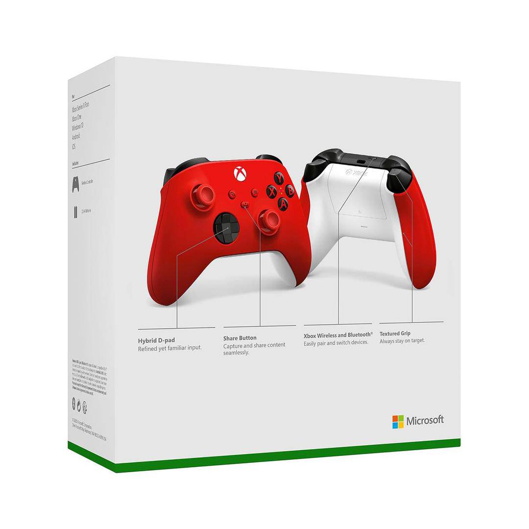 Controller Xbox Series X Wireless Pulse Red - Albagame