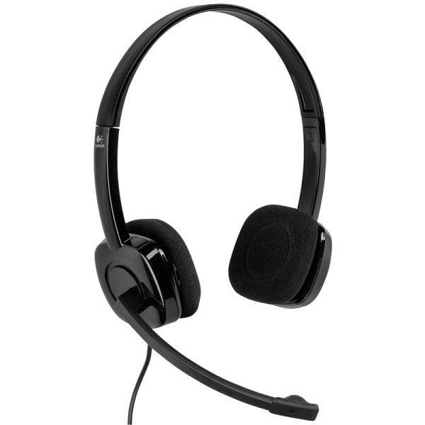 Headset Logitech H151 Stereo Black - Albagame
