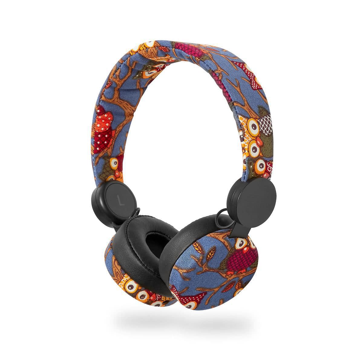 Headphone Nedis N-imal Owl Black Wired - Albagame