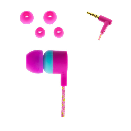 Earphone & Mic Maxell In-Ear Cordz Pink [77486] - Albagame