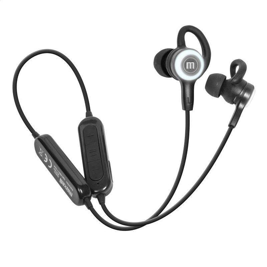 Earphone & Mic Maxell In-Ear Halo EB-BT Black [77955] - Albagame