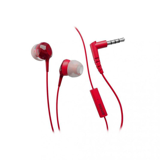 Earphone & Mic Maxell Eb-Cloud9 Red [77949] - Albagame