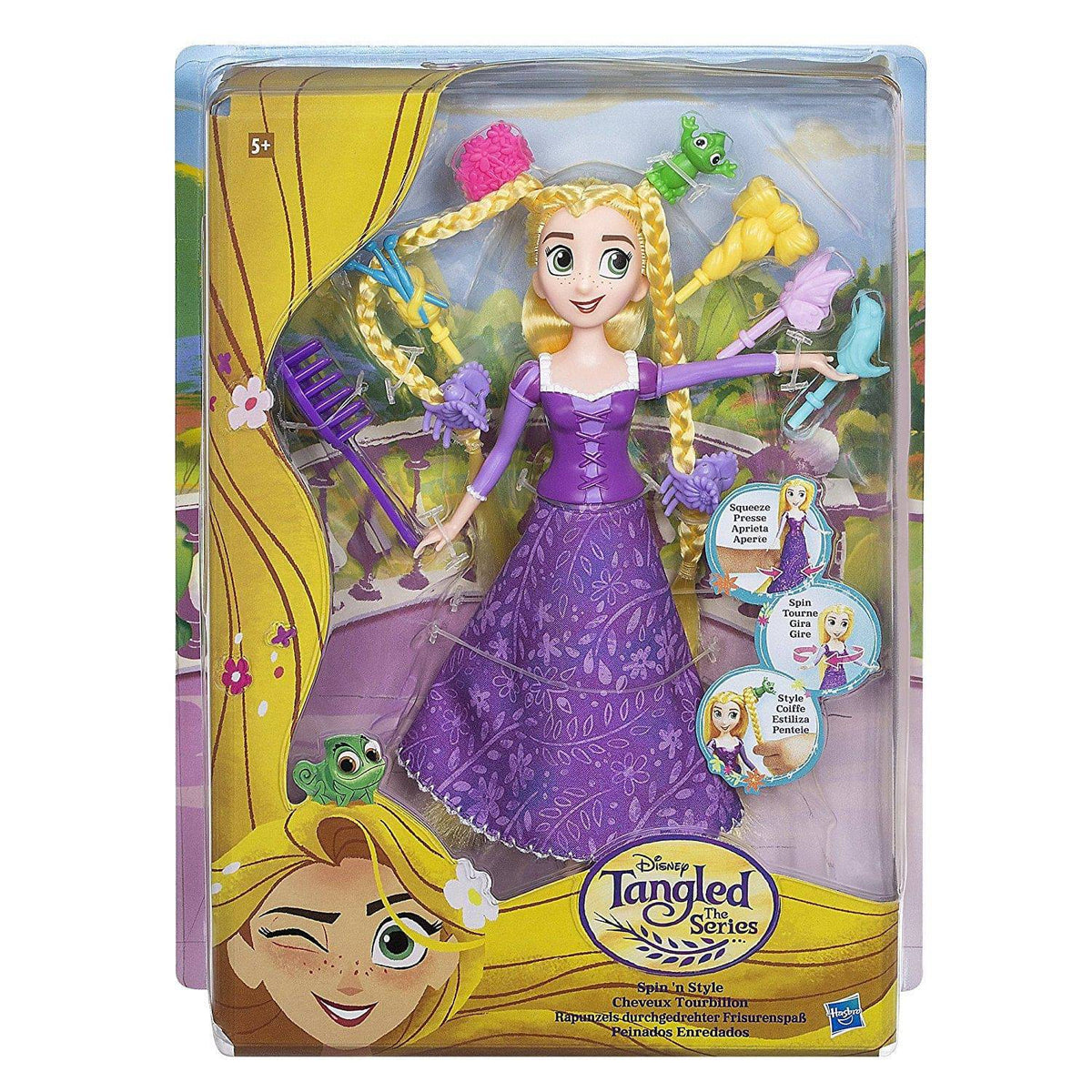 Doll Disney Princess Tangled The Series Spin ’N Style Rapunzel - Albagame