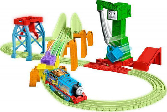 Vehicle Thomas & Friends Trackmaster Hyper Glow Night Delivery Playset - Albagame