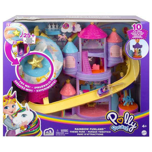 Set Polly Pocket Rainbow Funland Theme Park - Albagame