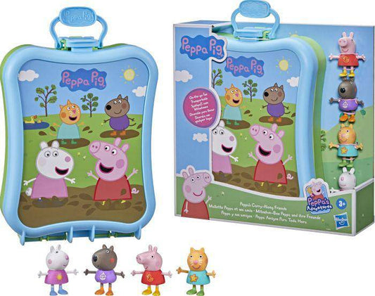 Set Peppa Pig Peppas Carry Along Friends - Albagame