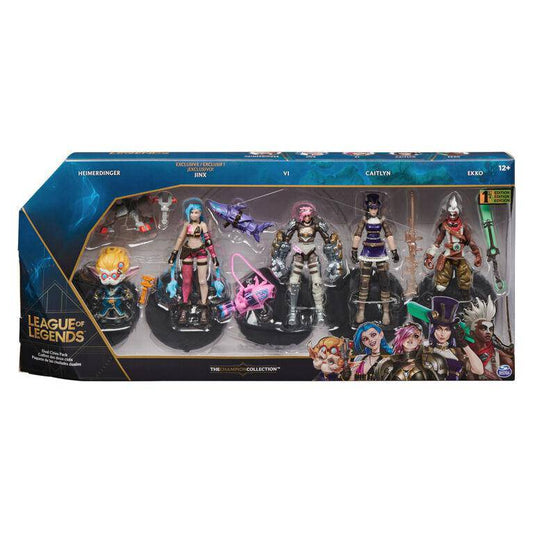 Set League of Legends Heroes Dual Cities Figure 5 Pack - Albagame