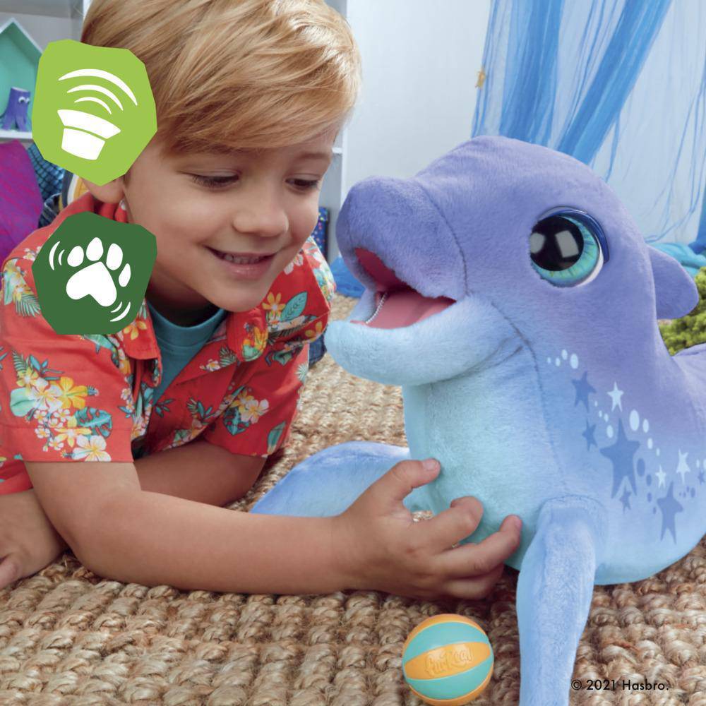 Plush FurReal Friends Dazzlin Dimples My Playful Dolphin - Albagame