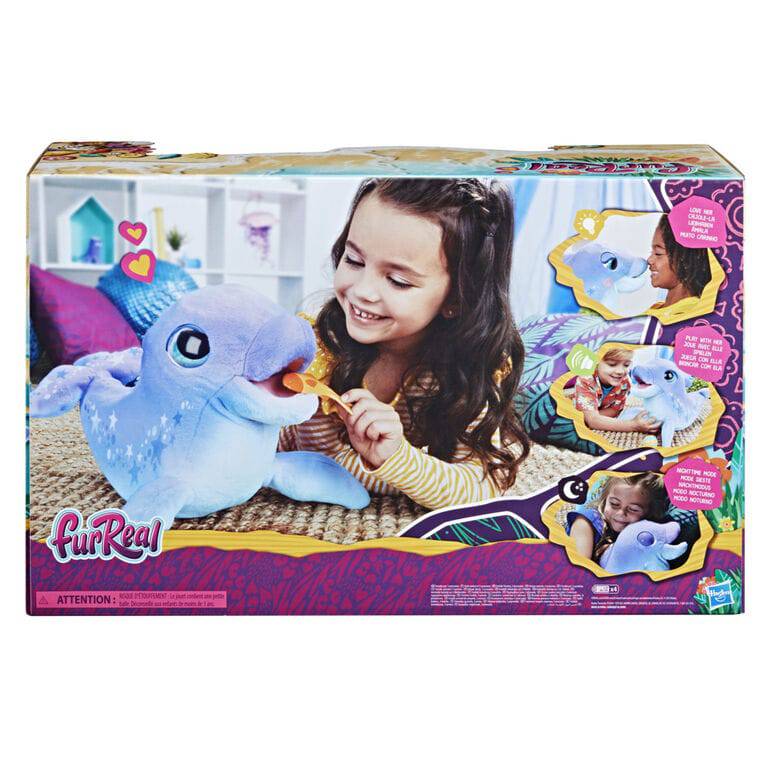 Plush FurReal Friends Dazzlin Dimples My Playful Dolphin - Albagame