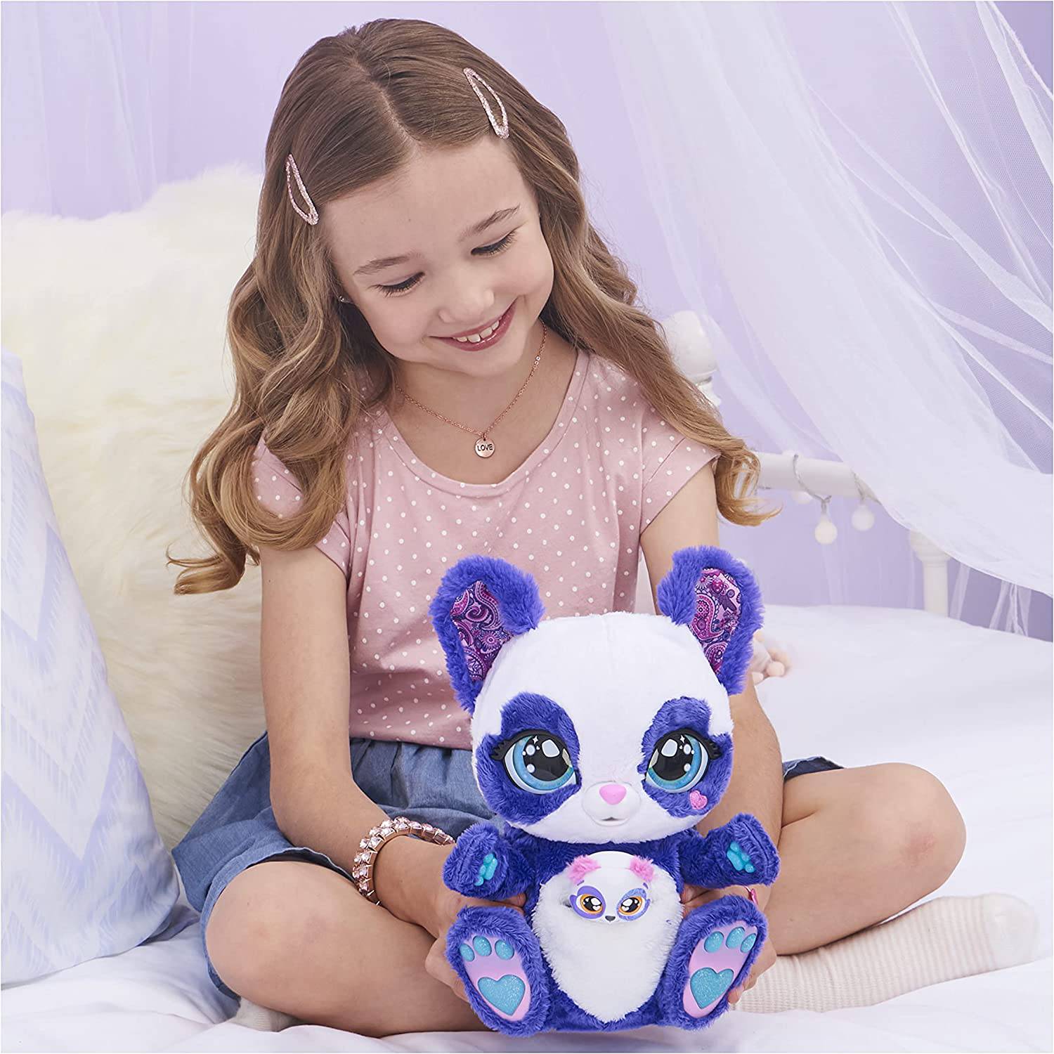 Plush Peek-a-Roo Panda-Roo and Baby - Albagame