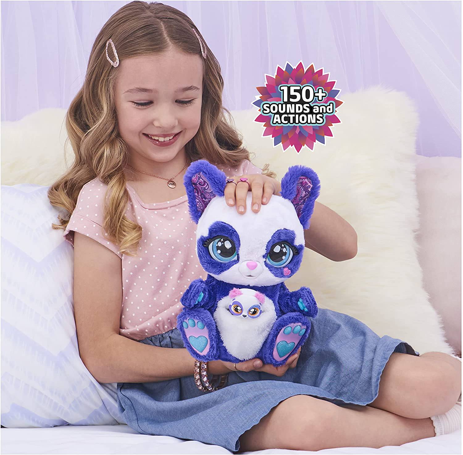 Plush Peek-a-Roo Panda-Roo and Baby - Albagame