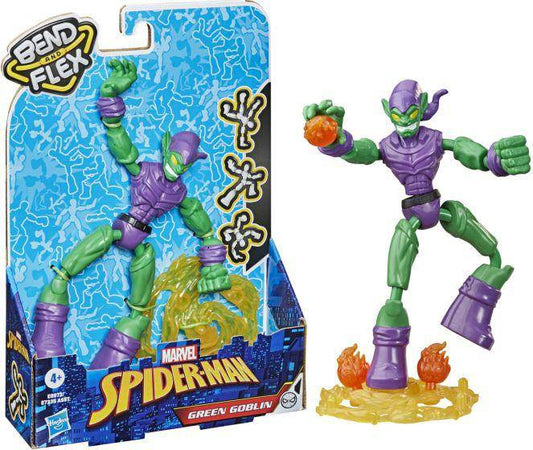 Figure Marvel Spider-Man Bend & Flex Green Goblin 15Cm - Albagame