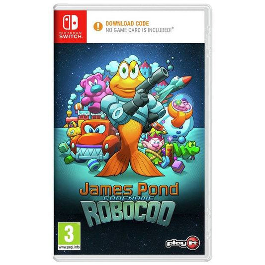 Switch James Pond 2 Operation Robocod (Code In A Box) - Albagame