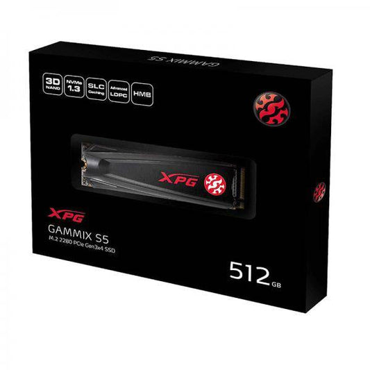 SSD Internal Adata XPG Gammix S5 M.2 512GB PCle Gen 3x4 2280 - Albagame