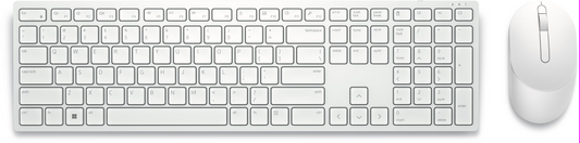 DELL Pro Wireless Keyboard and Mouse White - Albagame