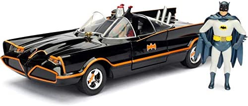Vehicle Jada Dc Comics Batmobile 1996 With Batman 1:24 - Albagame