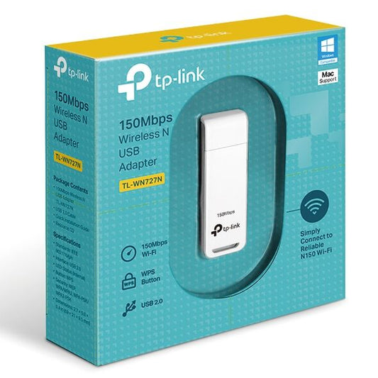 Adapter TP-Link USB-A Wireless 150Mbps  TL-WN727N - Albagame