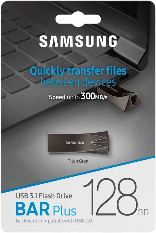 Flash Drive 128GB Samsung Bar Plus - Albagame